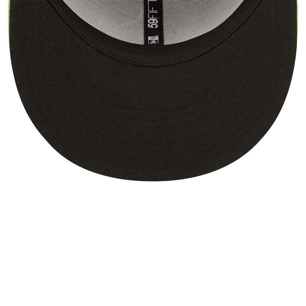 Men's New Era Navy Hillsboro Hops Authentic Collection 59FIFTY Fitted Hat