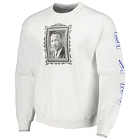 Unisex Martin Luther King Jr. White Graphic Pullover Sweatshirt