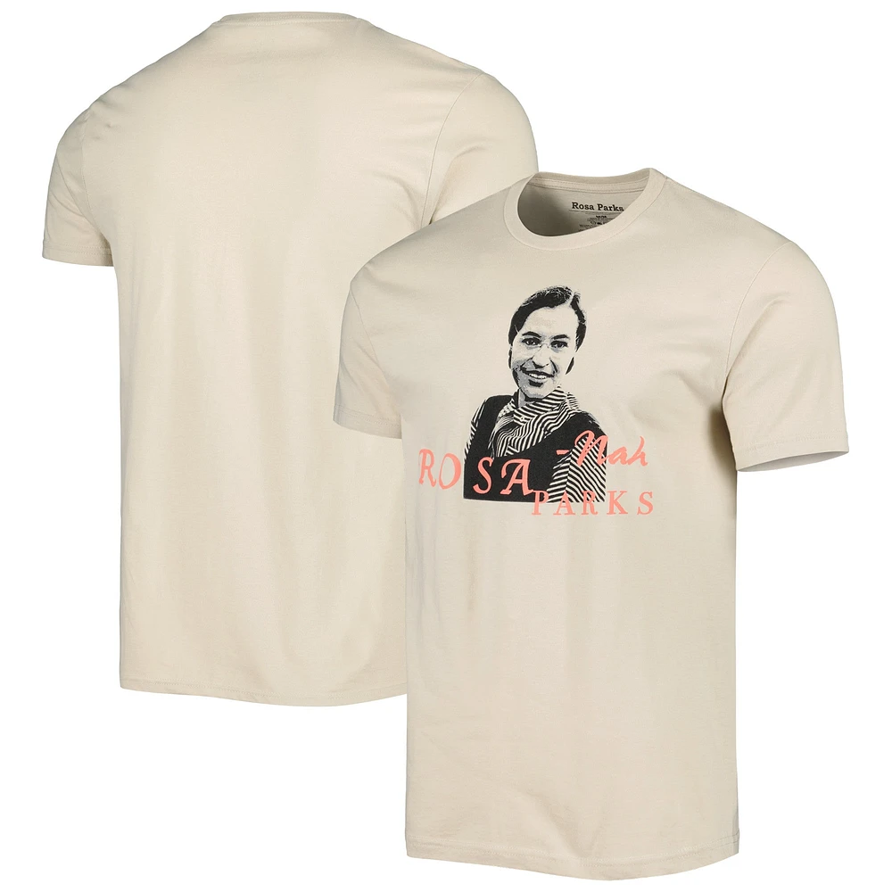 T-shirt graphique unisexe naturel Rosa Parks