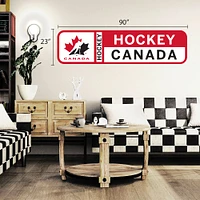 Hockey Canada - 90'' x 23'' Repositional Wall Decal