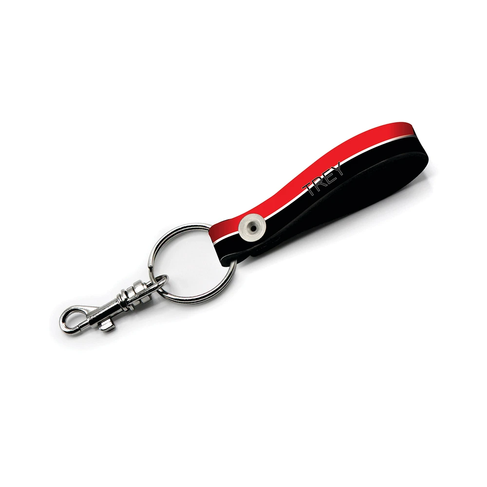 Hockey Canada Personalized Leather Loop Keychain