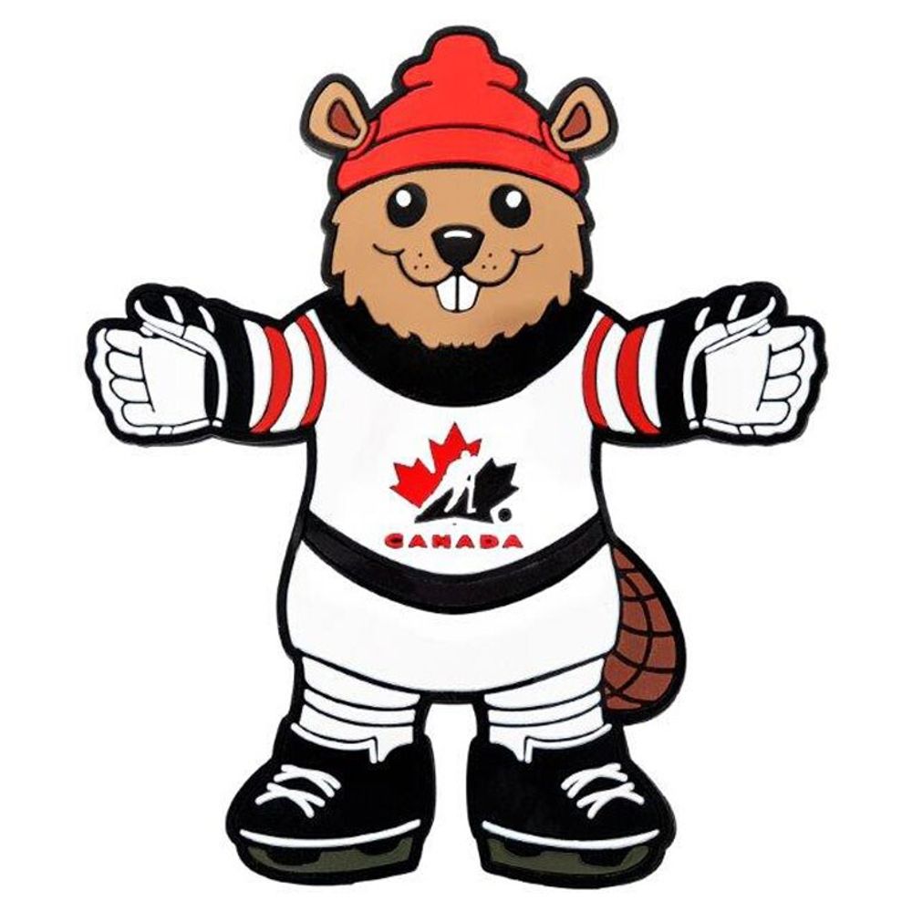 Hug Buddy Hockey Canada Happy Beaver - Device Holder