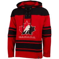 Men's '47 Red Hockey Canada Lacer Fleece - Pullover Hoodie