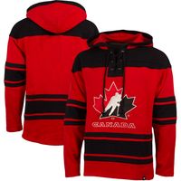 Men's '47 Red Hockey Canada Lacer Fleece - Pullover Hoodie