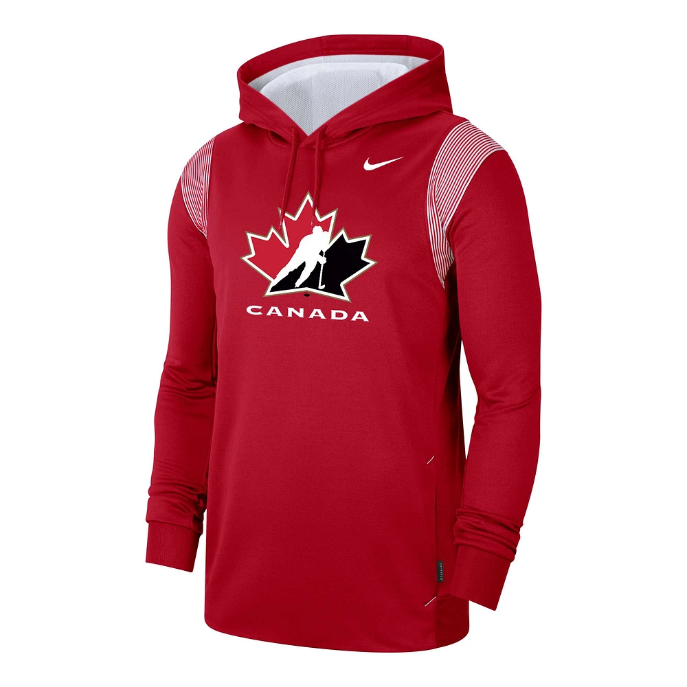 Chandail Therma Performance de Hockey Canada pour homme, rouge - à capuchon