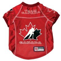 Red Canada Hockey Pet Jersey