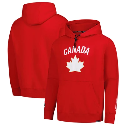 Chandail à capuchon rouge Core Ultimate de Hockey Canada 2024