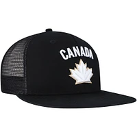 Unisex Black Hockey Canada 2024 Snapback Hat