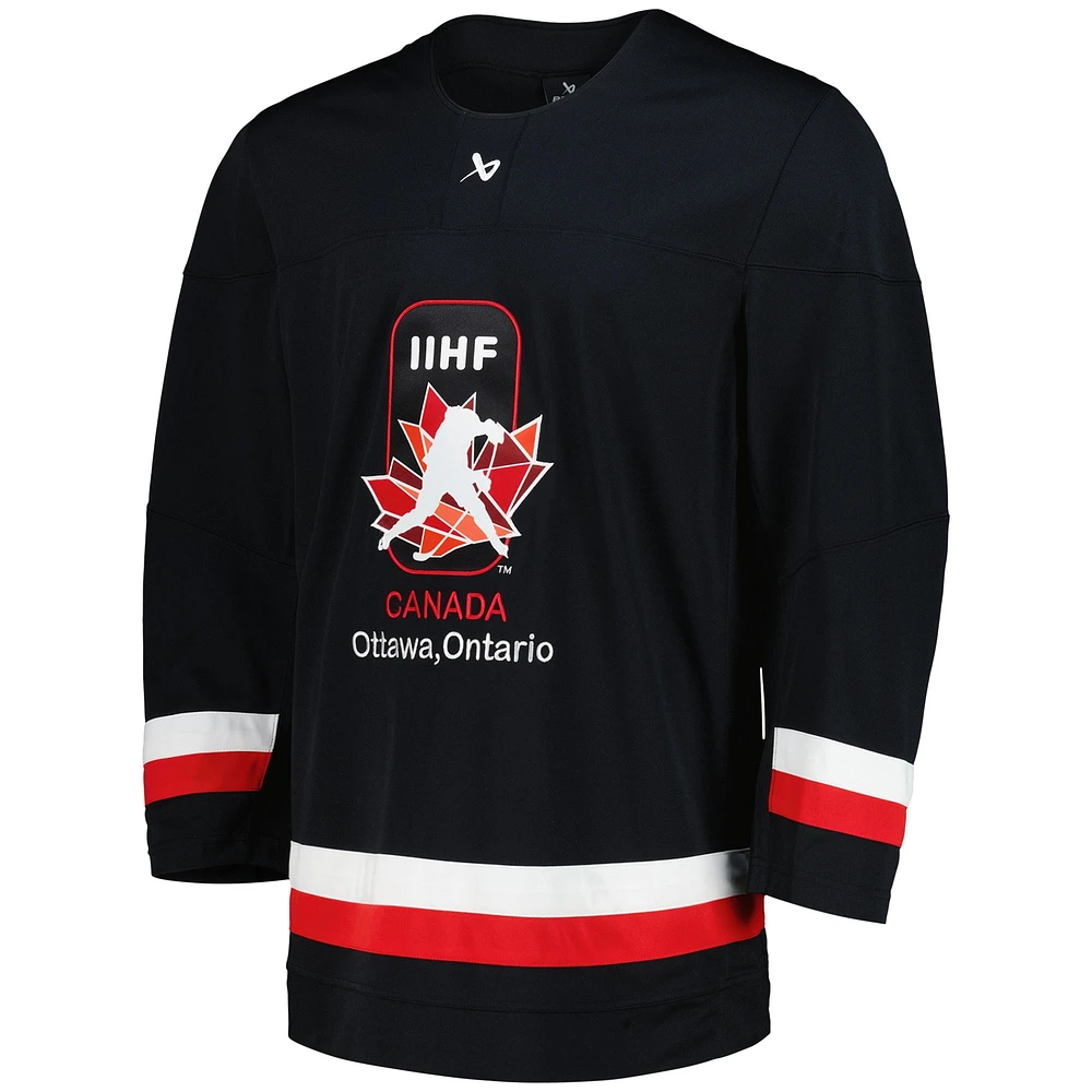 Unisex Black Hockey Canada 2025 World Juniors Replica Jersey