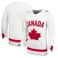 Maillot réplique alternatif blanc unisexe de Hockey Canada