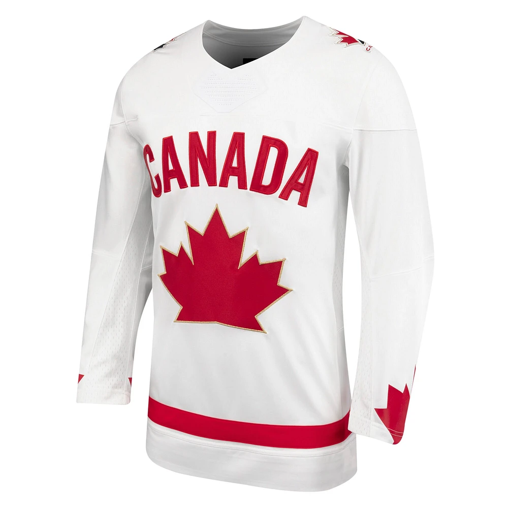 Maillot réplique alternatif blanc unisexe de Hockey Canada