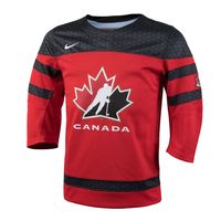 Youth Nike Red Canada Hockey - Team Replica Jersey