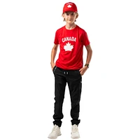 T-shirt graphique rouge Hockey Canada 2024 pour jeunes