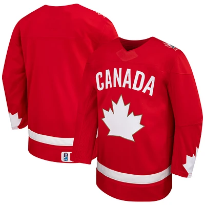 Youth Red Hockey Canada Alternate Replica Jersey