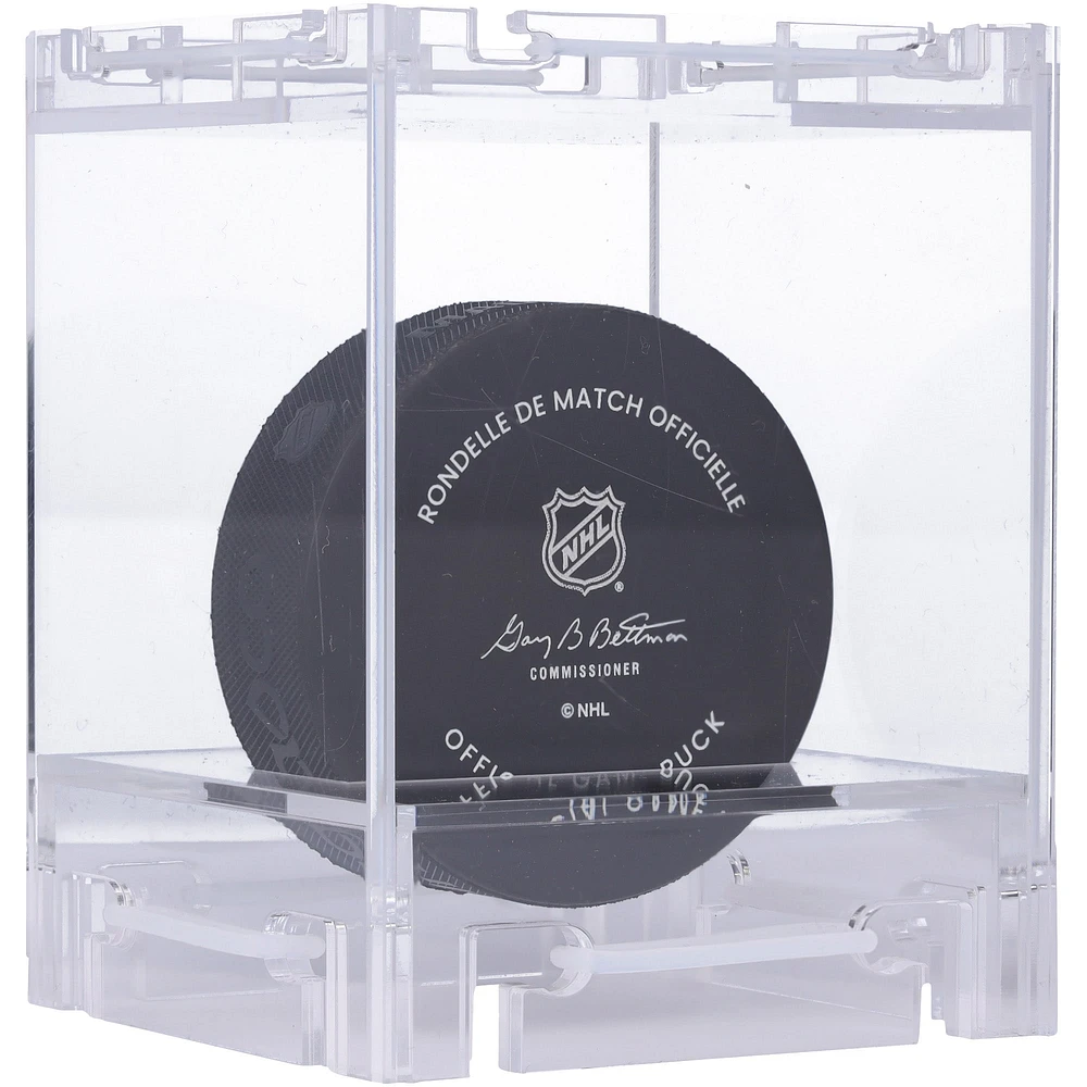 Vitrine de présentation pour rondelles de hockey – pliable et empilable