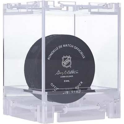 Vitrine de présentation pour rondelles de hockey – pliable et empilable