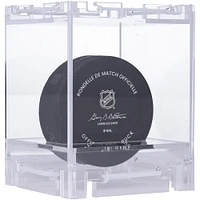 Vitrine de présentation pour rondelles de hockey – pliable et empilable