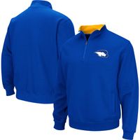 Men's Colosseum Blue Hofstra University Pride Tortugas Quarter-Zip Sweatshirt