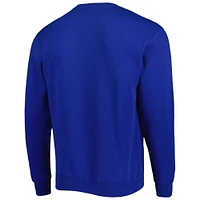 Men's Colosseum Royal Hofstra University Pride Arch Over Logo Pullover Sweatshirt