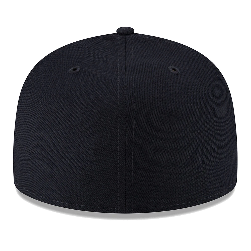 Casquette ajustée New Era Homestead Greys Turn Back The Clock 59FIFTY pour homme, bleu marine