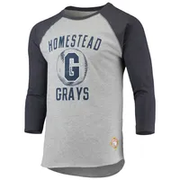 Stitches Men's Negro League Baseball Homestead Grays Navy Jersey