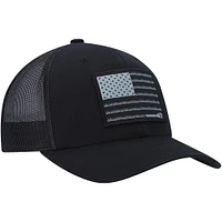 Casquette Snapback réglable HOOey Liberty Roper Trucker - Noir