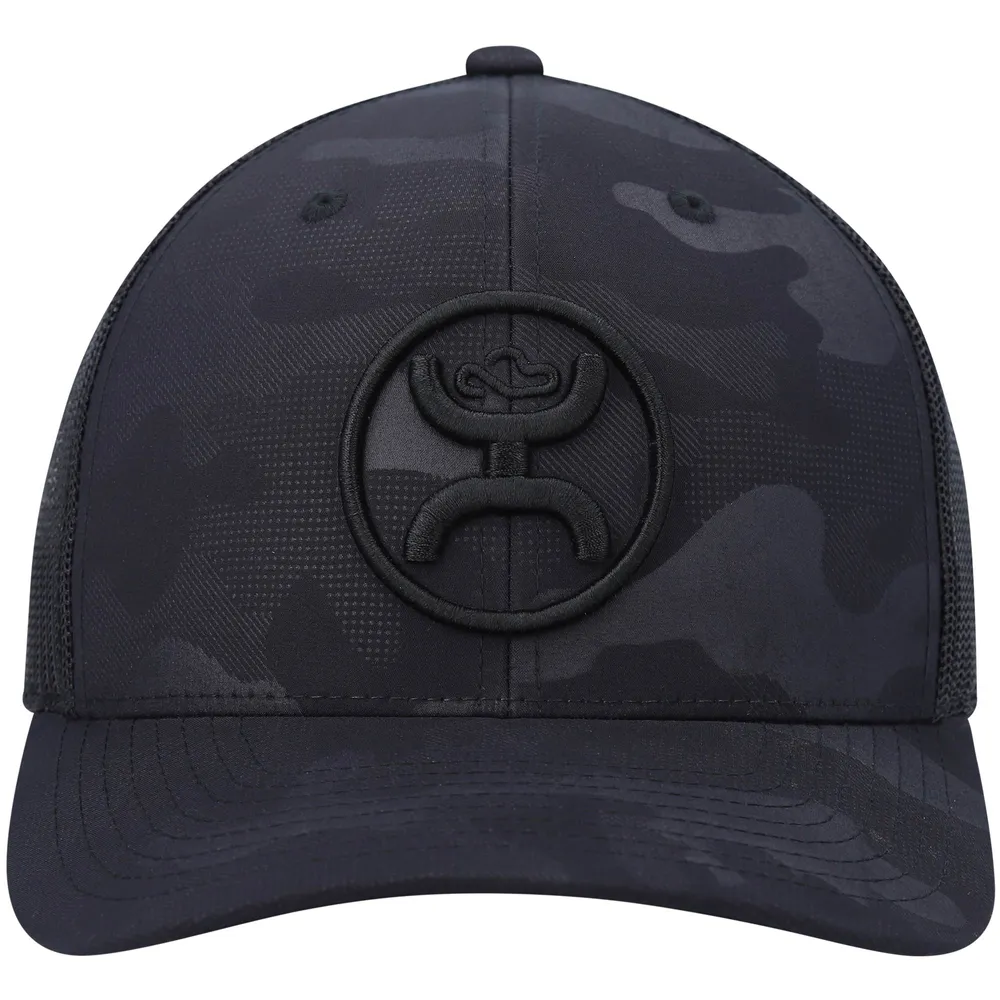 Casquette HOOey O-Classic Trucker Snapback noire pour hommes