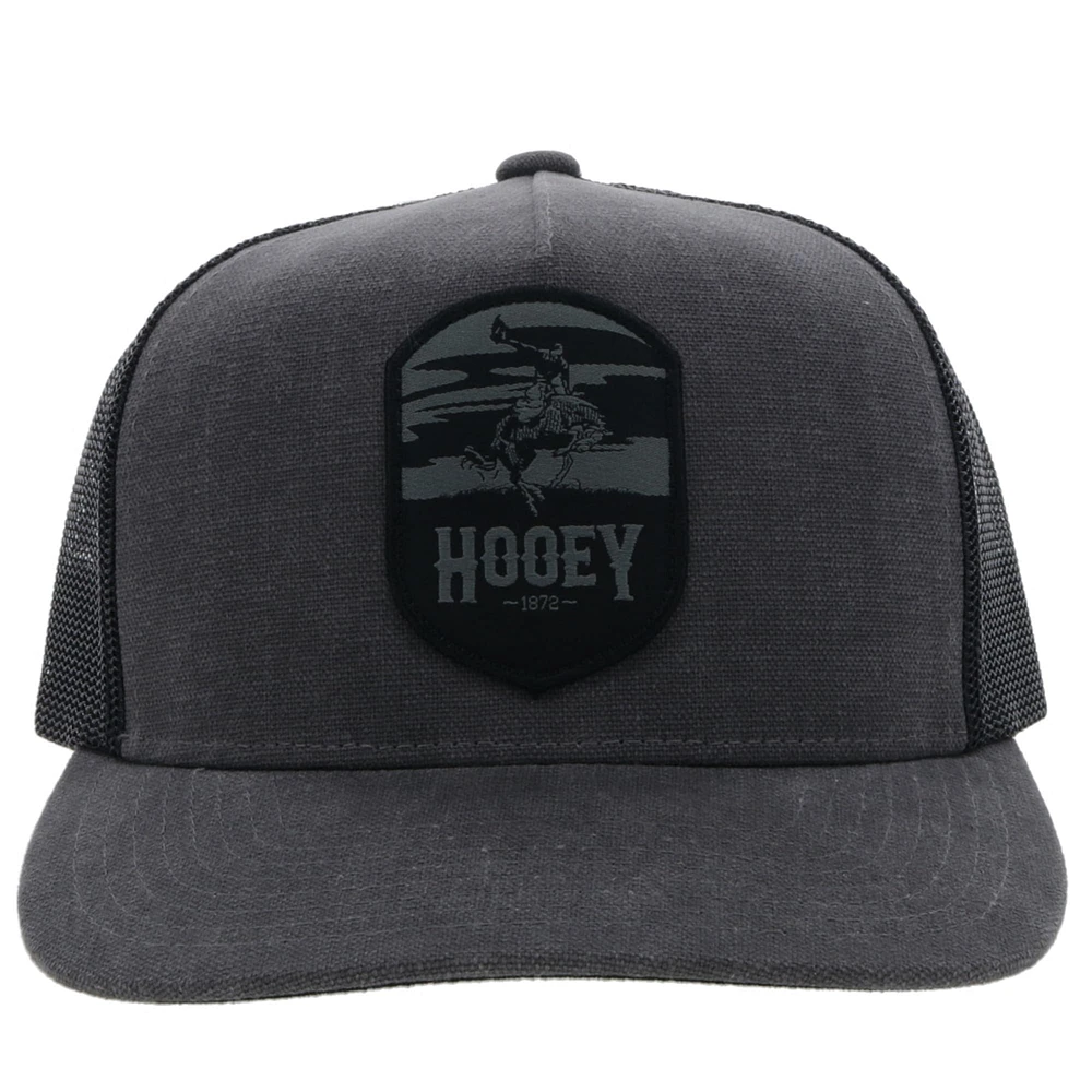 Men's HOOey Charcoal Cheyenne Adjustable Hat