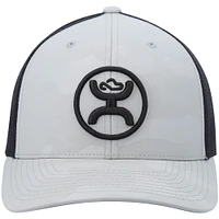 Casquette HOOey O-Classic Trucker Snapback grise pour hommes