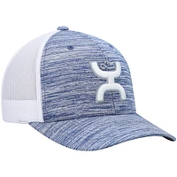 Men's HOOey Heathered Powder Blue/White Sterling Trucker Snapback Hat