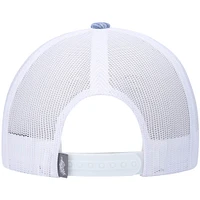 Men's HOOey Heathered Powder Blue/White Sterling Trucker Snapback Hat