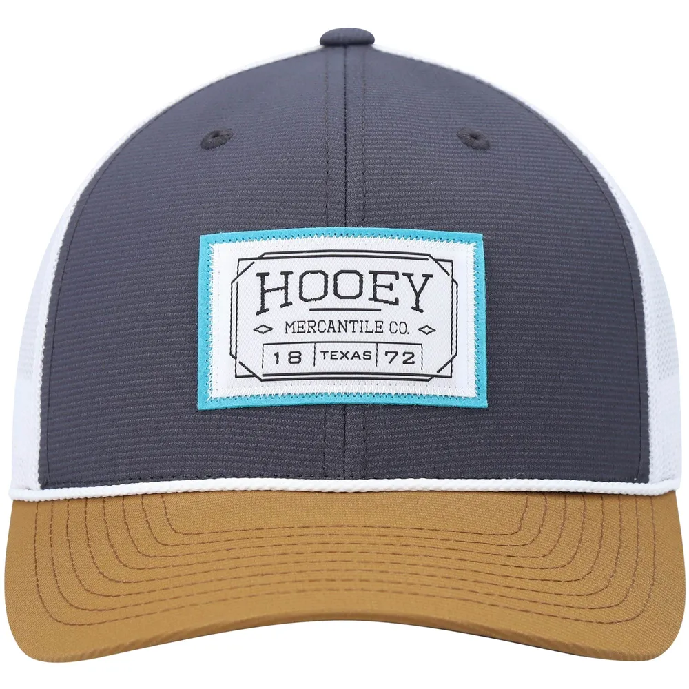 Men's HOOey Navy/Tan Doc Trucker Snapback Hat