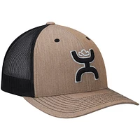 Men's HOOey Tan/Black Sterling Trucker Snapback Hat