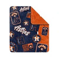  Houston Astros 50" x 60" Dream Weave Throw Blanket