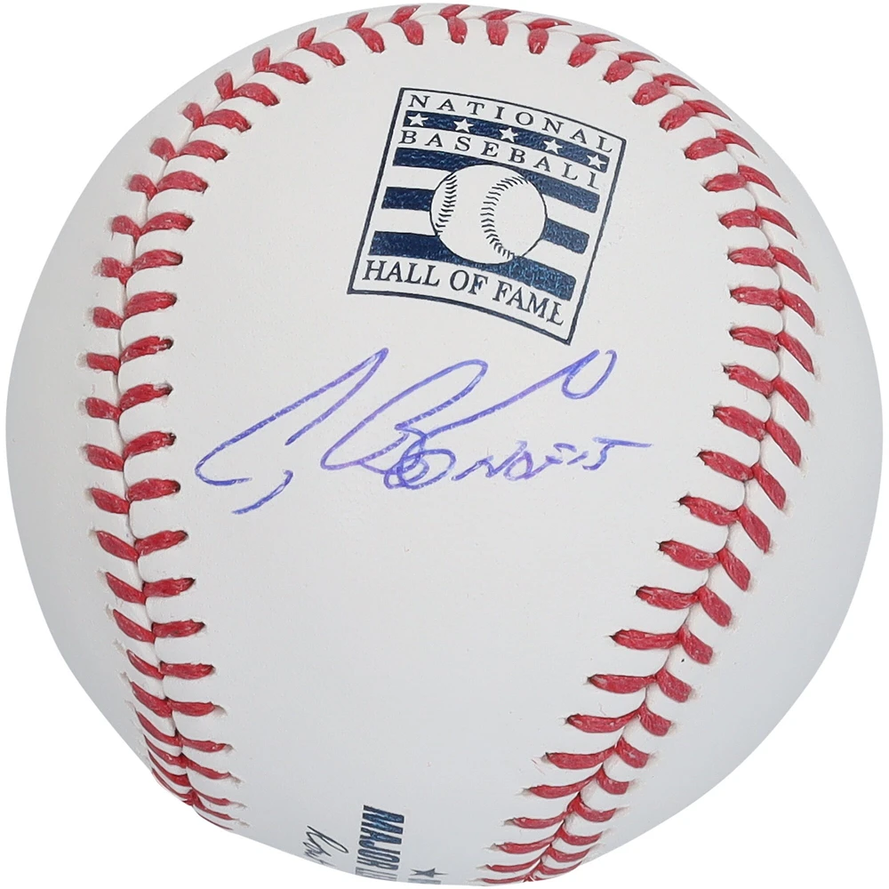 Craig Biggio, baseball autographié par les Astros de Houston avec le logo du Temple de la renommée et l'inscription « HOF 15 »