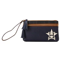 Dooney & Bourke Houston Astros Infield Poignet à double fermeture éclair