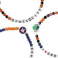 FOCO Houston Astros 3-Pack Friendship Bracelet Set