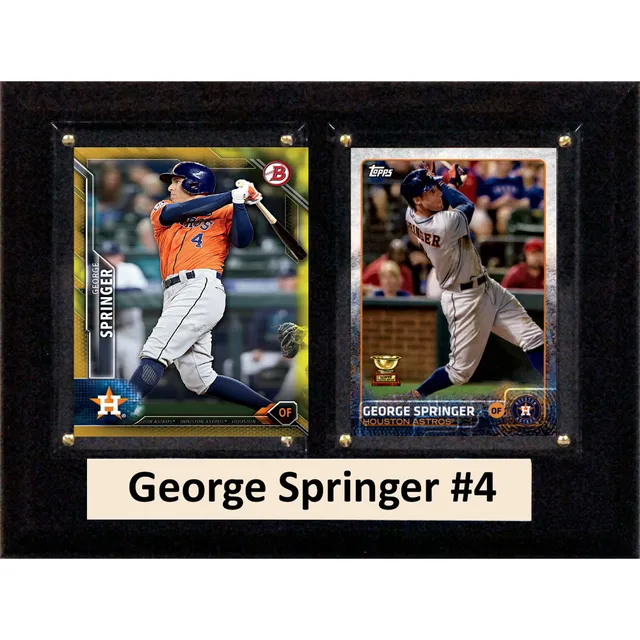 Lids George Springer Toronto Blue Jays Jersey Design Desktop Cornhole Game  Set