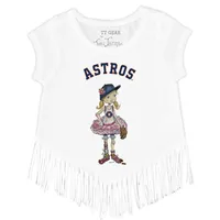 Toddler Tiny Turnip White Houston Astros Baseball Love T-Shirt Size: 2T