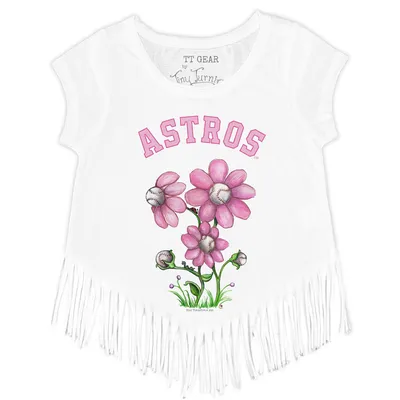 Lids Houston Astros Tiny Turnip Women's Stacked T-Shirt - White