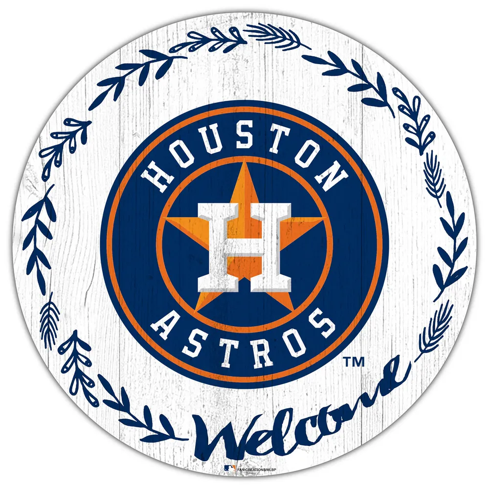 Houston Astros 12'' Sugar Skull Sign