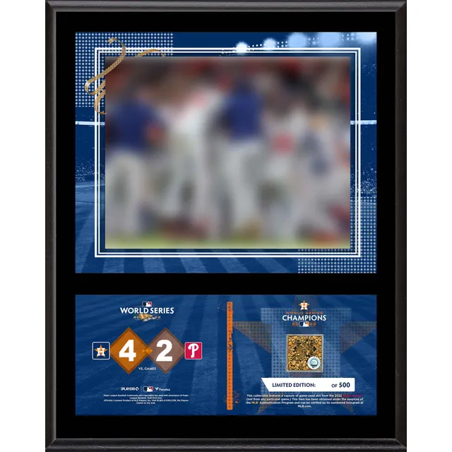 Houston Astros Framed 15 x 17 2022 World Series Game 4 No-Hitter Collage