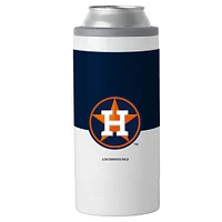 Glacière fine à couleurs contrastées de 12 oz des Astros de Houston