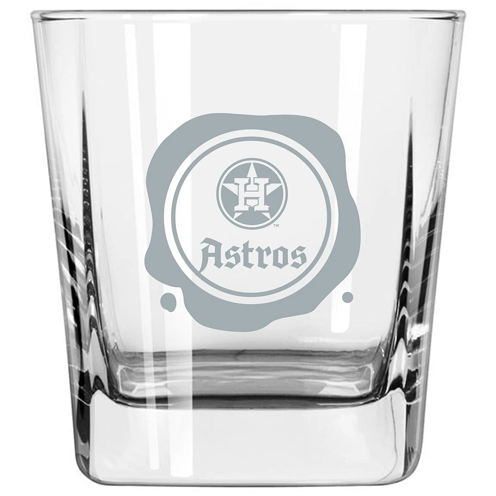 Astros de Houston 14 oz. Tampon Frost Verre Old Fashioned