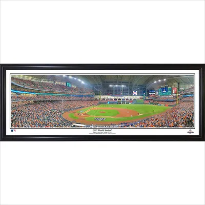 Houston Astros 15" x 40" 2017 World Series Champions Standard Frame Panoramic Photo