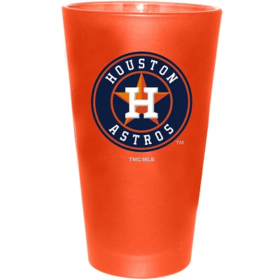 Houston Astros 16 oz. Team Color Frosted Pint Glass