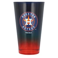 Astros de Houston 16oz. Verre à pinte ombré