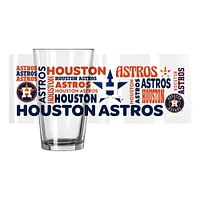 Astros de Houston 16oz. Verre à pinte