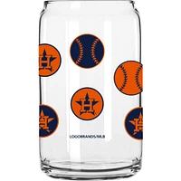 Astros de Houston 16 oz. Smiley peut verre