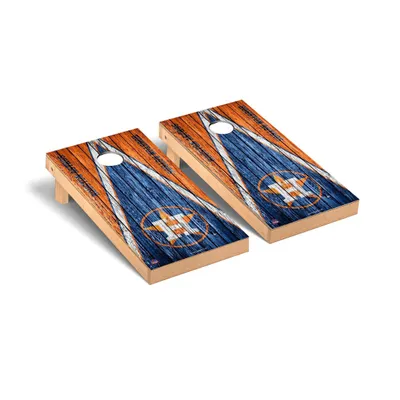 Houston Astros 2' x 4' Weathered Cornhole Board Set